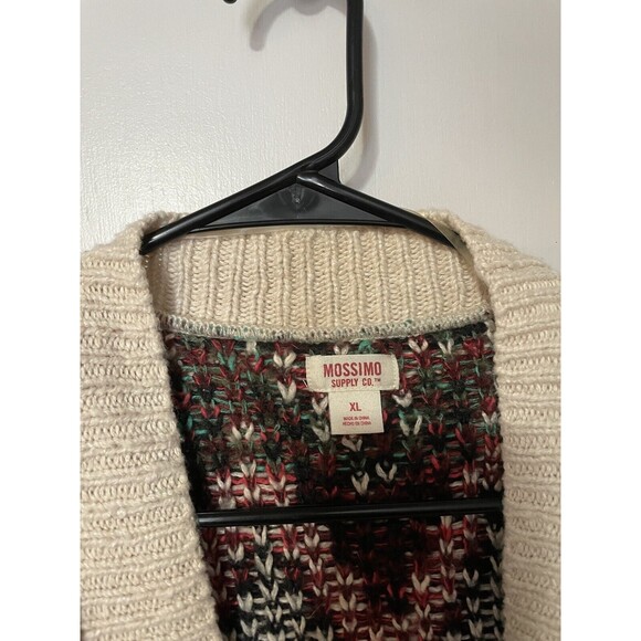 Mossimo Supply Co Chunky XL Cardigan Sweater - Cool Western Pattern - Picture 3 of 4